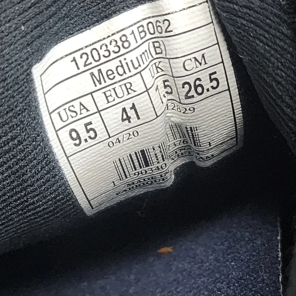 Brooks Ghost 13 1203381B062 Womens US 9.5 Running Shoes Black Gray Sneakers